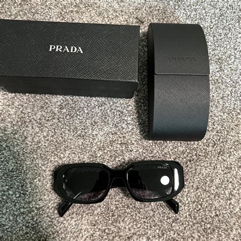 prada glasses purple tint|Prada purple eyeglass frames.